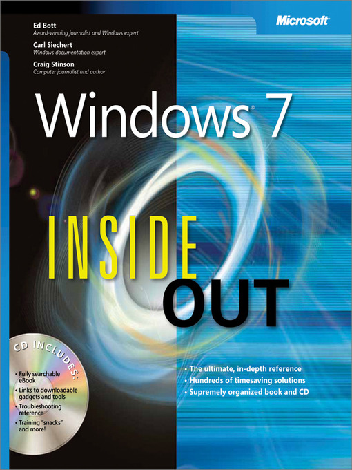 Title details for Windows® 7 Inside Out by Ed Bott - Available
